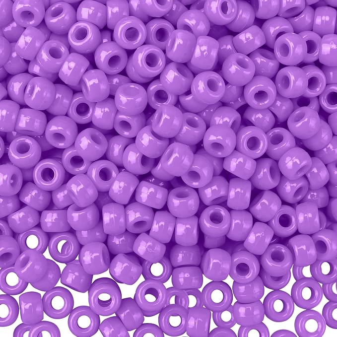 QPIXVB Pony Beads, Barrel Shaped, by QPIXVB
