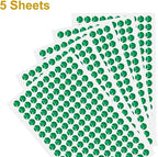 HARFINGTON 5 Sheet/800pcs Rhinestone Adhesive Stickers Self Adhesive Acrylic - Image 3