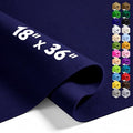 Navy Blue 18" X 36" Felt Fabric Sheet by Luceinvita