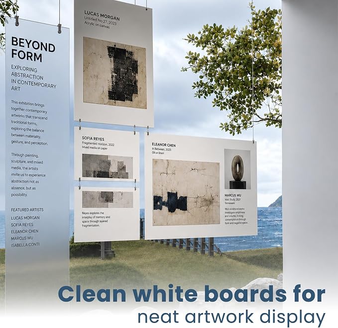 12 Pcs Foam Board 11X14 White Poster Board, Goefun 1/8 Inch Lightweight Acid - Image 5
