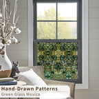 funlife Original Hand-Drawn Faux Stained Glass Window Film, Double-Sided Static - Image 6