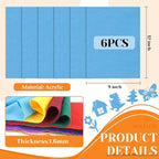 IONTACH 9" X 12" Soft Felt Sheets 1.6mm Thick | Felt Fabric - Image 3