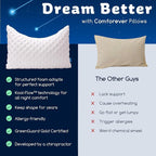 KUCEY Cooling Side Sleeper Pillow - Image 9