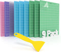 Cutting Mat for Cricut, 12x12 inch 9 Pack Variety Cutting Mats Replacement by PTYHOW
