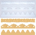 Art Molds for Polyclay Air Dry Clay Plaster Epoxy Resin Fondant Cake Decor 3 by FUNSHOWCASE