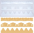 Art Molds for Polyclay Air Dry Clay Plaster Epoxy Resin Fondant Cake Decor 3 by FUNSHOWCASE