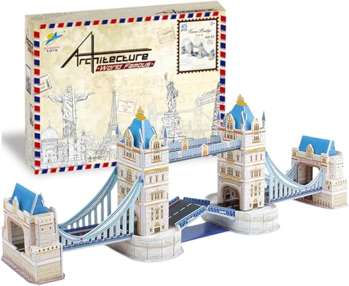 Architecture World Famous of 3D Puzzle.Build Your Own Collection of 17 Global by Unknown