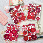 150PCS Red Dried Pressed Flowers - Image 2