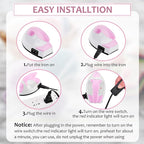 Honoson Mini Craft Iron Mini Heat Press Small Iron 3.93 x 2.36 x 2.76 in - Image 3