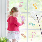 Motipuns 72 Pcs 96 Pcs Suncatcher Paint Pens - Image 4