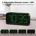 Acedeck Battery Operated Digital Clock: Cordless Small Alarm Clock - Image 5