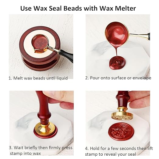 Aotpbb Wax Seal Kit, 48 Colors 1258 Pcs Sealing Beads - Image 7