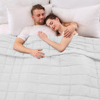 King Size Weighted Blanket for Adults Cooling Heavy Blanket for Sleeping by yescool