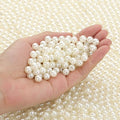 DUQGUHO 8mm Pearls for Crafting Pearl Beads for Jewelry Making Plastic Beads by DUQGUHO