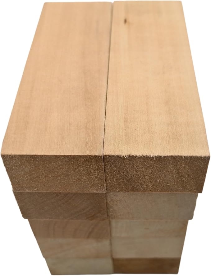 10PCS Basswood Carving Blocks, Whittling Wood Carving Kit, Unfinished Wooden - Image 5