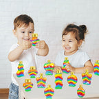 Bokon 100 Pcs Plastic Sand Art Bottles Bulk Sand Art Containers - Image 6