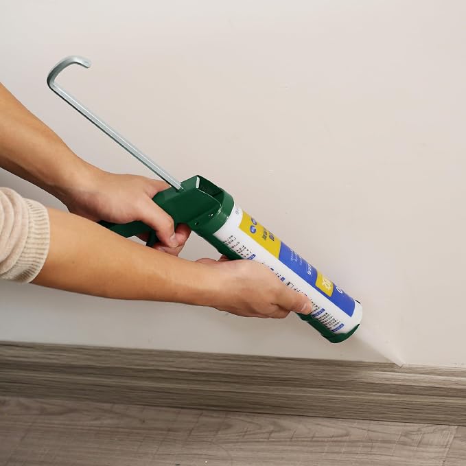 Bates- Caulking Silicone Gun, 10:1 Thrust Ratio, Hand Caulking Guns, No Drip - Image 5