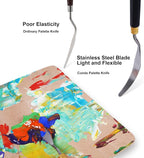 conda Palette Knife Painting Stainless Steel Spatula Palette Knife Oil Paint - Image 5