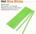 HARFINGTON 10pcs Hot Glue Sticks 0.28" Dia x 9.84" Long EVA Mini Hot Melt - Image 4