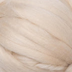 Cream Beige Wool Roving, 8 OZ. Best Wool - Image 2
