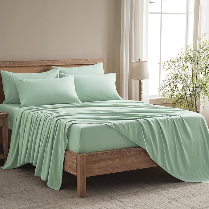 Cal King Size Sheets Set by SleepBetterLiveBetter