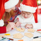 COCHIE Wooden Christmas Ornaments to Paint - Image 7