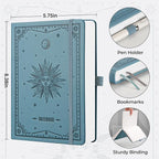 EMSHOI Dotted Journal Notebook, 320 Pages, A5 Size | Leather Hardcover - Image 4