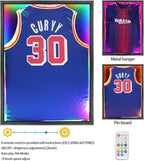 Jersey Frame Display Case with LED, Sports Jersey Frame Lockable Shadow Box - Image 3