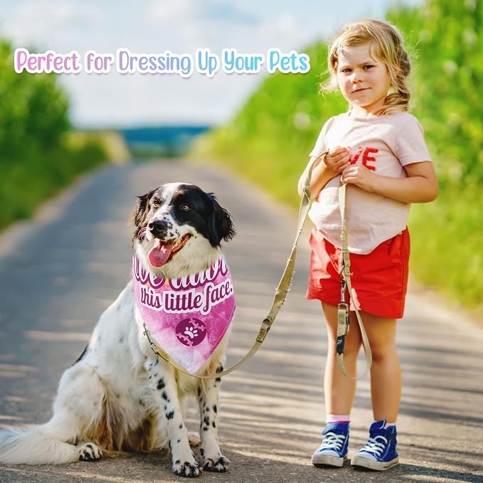 Sweetude 100 Pcs Tie Dye Dog Bandanas Bulk - Image 7