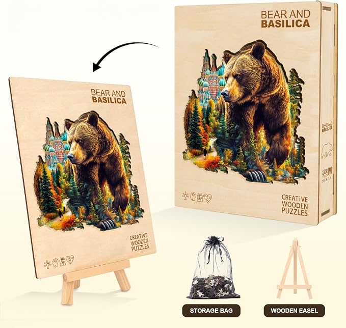 Basilica Bear Puzzles Adults Gifts - Image 5