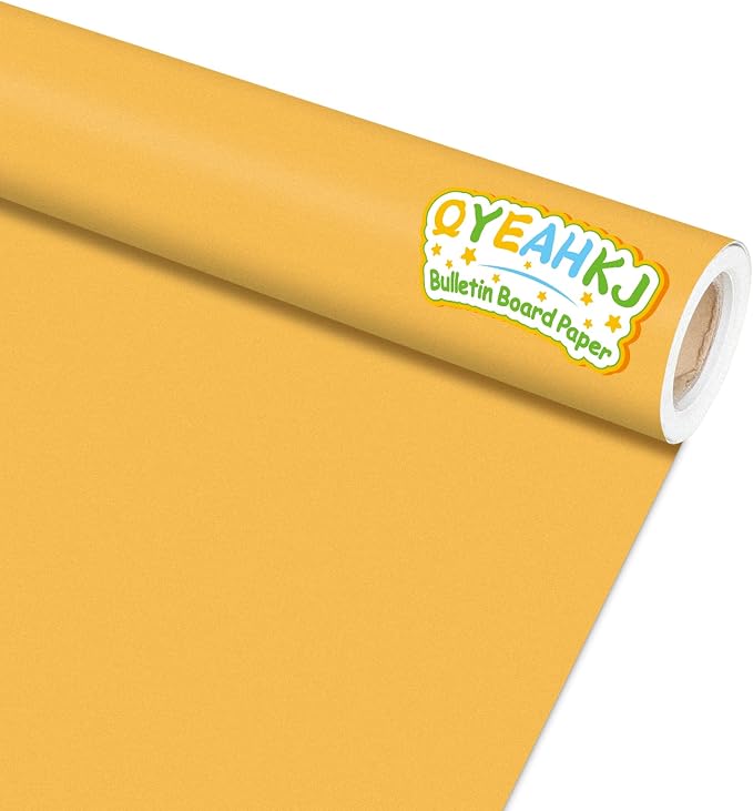 Golden Sun Yellow Bulletin Board Paper Roll Yellow Bulletin Board Background by Qyeahkj