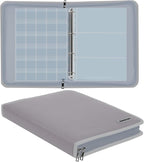 Coin Collection Book Holder for Collectors, 300 Pockets Fireproof Coins by JUNDUN