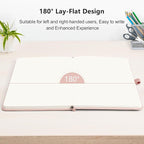 RETTACY Blank Journal Notebook, 192 Pages, A5 Medium Size | Leather Hardcover - Image 6