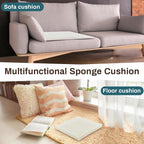 Frienda 2 Pack 1" x 22" x 22" Upholstery High Density Foam Cushion Replacement - Image 6
