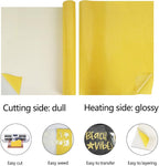 guangyintong Heat Transfer Vinyl Glow Glitter HTV Rolls, Glitter HTV Vinyl - Image 5