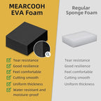 20mm Thick Black Eva Foam Cosplay Sheets roll, 13.9" x 39" Premium eva Craft - Image 6