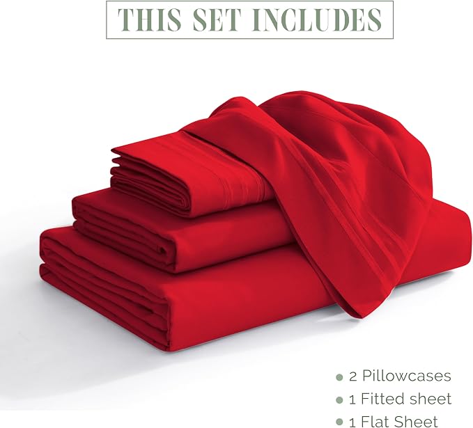 Elegant Comfort Luxurious 1500 Premium Hotel Quality Microfiber Three Line - Image 3