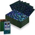 100 Count Green Card Sleeves for Trading Cards, Perfect Fit Shiny MTG Card by Unknown