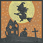 Crafts Kits for Adults: Make Your Own Mosaic Art, Beginner Mosaic Kit, Square by ALEA+Mosaic