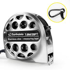 4-in-1 Laser Tape Measure with Laser Level Crosshairs |130ft/40m Laser - Image 2