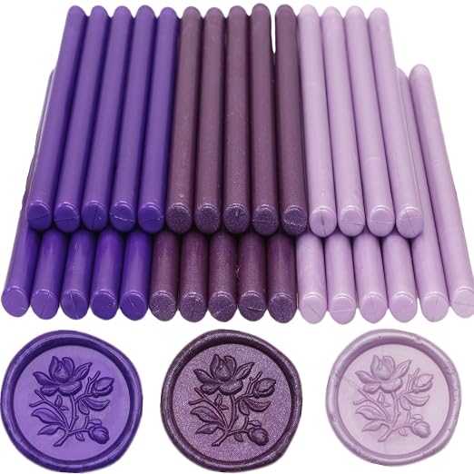 Wax Seal Sticks, Atopbb 30pcs Glue Gun Wax Sealing Sticks Beads Only Suit by Unknown
