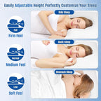 CushyOasis Shredded Memory Foam Pillow - Image 4