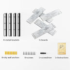MXCSE Wall Shelves, Wall Mounted Bookshelves, DIY Floating Shelves - Image 9
