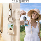 REDANHA 12pcs Acrylic Photo Frame Keychain Holder 2 x 3 In Picture Insert Blank - Image 4