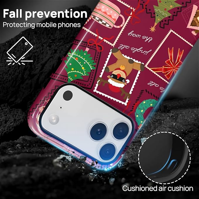 Case for iPhone 17 Pro, Scratch Resistant Hybrid Double Layer Hard - Image 3
