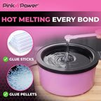 Pink Power Electric Hot Glue Pot - Image 4