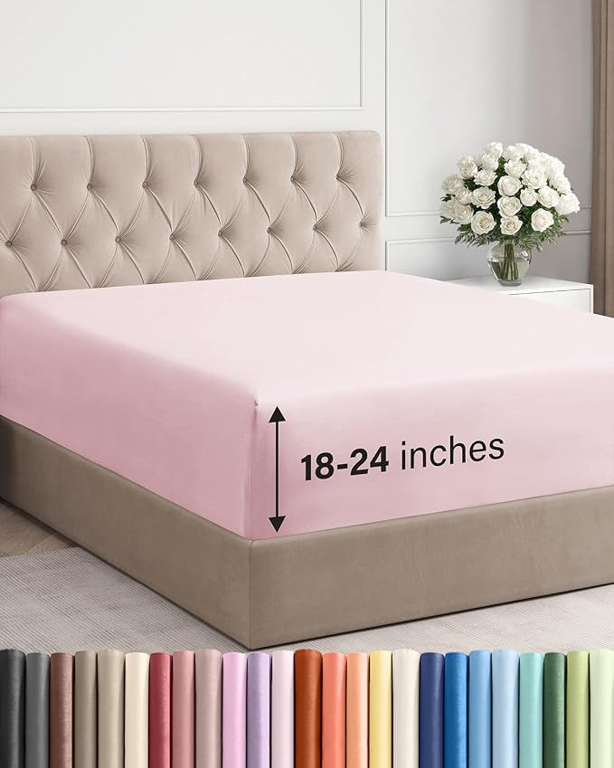 Extra Deep Queen Fitted Sheet by CGKUnlimited
