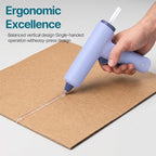 Cordless Hot Glue Gun Kit USB-C Rechargeable Magnetic Mount Base - Image 5