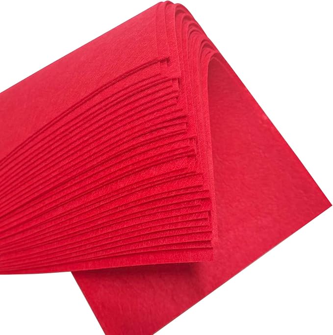 Jtnohx Stiff Felt Sheets, Craft Felt Square - Image 2