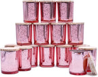 SHOWIN Thick Candle Jars for Making Candles 16 Pcs, 7 OZ Empty Jars by Showin